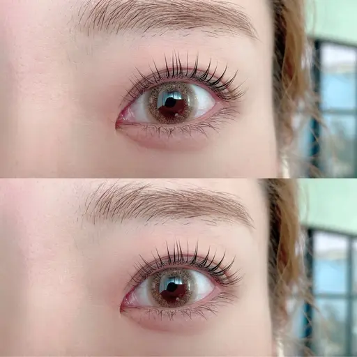 【パリジェンヌラッシュorオーダーメイドパーマ】上まつげのみ🦙2000円　ご新規様限定