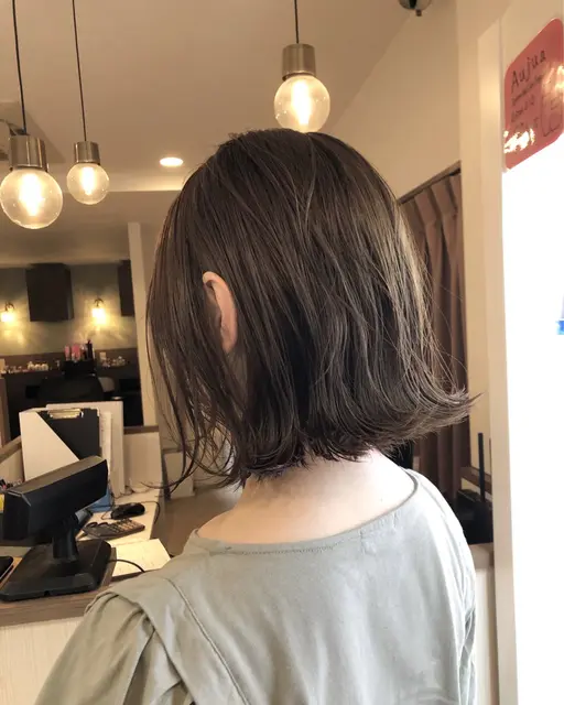 リタッチカラー＋カット＋前処理剤