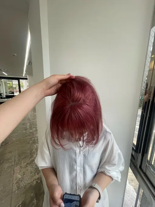 リタッチブリーチ+ カラー