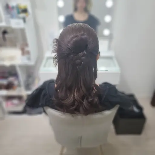 似合わせヘアセット