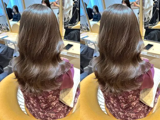 【1月限定/人気No.1】透明感カラー＋TR