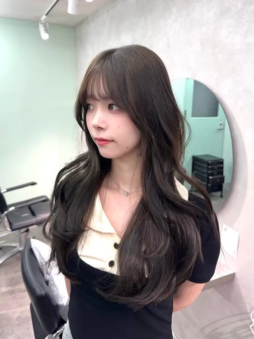 【年末前メンテ💇‍♀️】韓国トレンドカット➕透明感カラー➕1stepトリートメント¥6,500