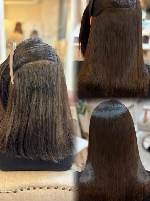 《縮毛矯正》⚠️ブリーチ・ハイライトの履歴がない方限定