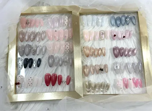 【🌟サンプルモニター募集🌟】撮影OKで特別価格♡ワンホン・ガーリーネイル💅🎀(オフ込み)