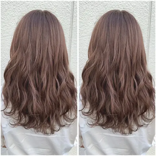 【赤み除去🎨】ラベンダーorベージュカラー+小顔カット