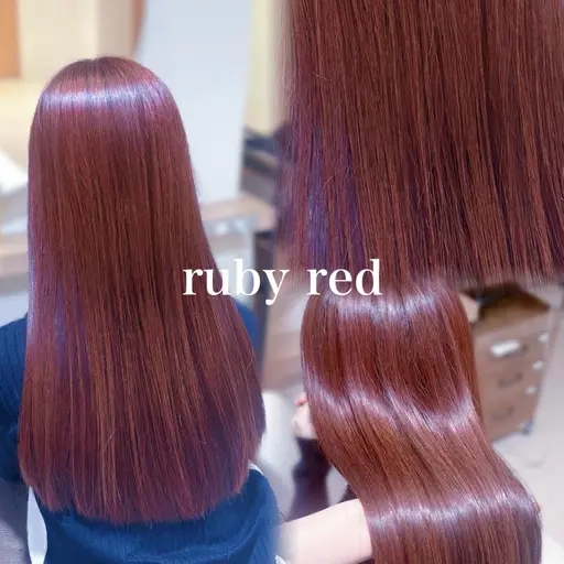 透明感カラー＋縮毛矯正モデル𓂃🫧‪平日限定特別価格✨️（月曜日以外は＋2000円）