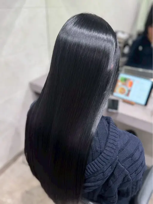 美髪矯正＋スムースケアトリートメント