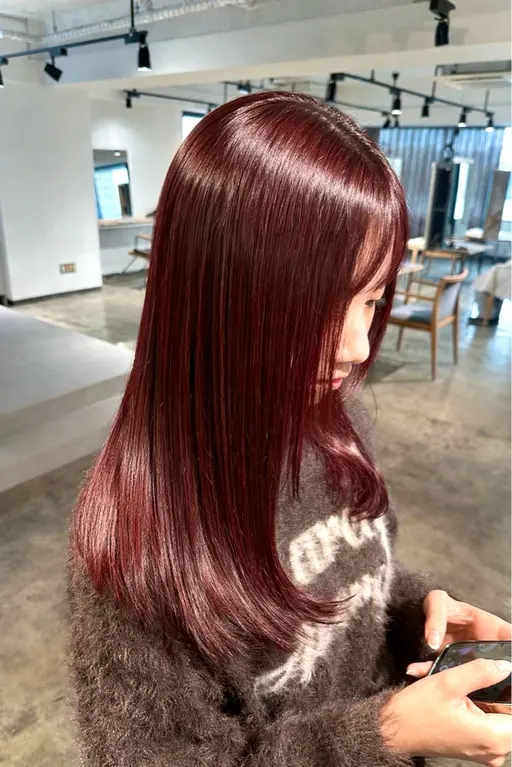 【⭐️3月限定‼️口コミ協力して頂ける方⭐️】ブリーチなし透明感カラー＋3stepトリートメント✨️