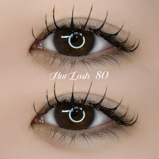 【3月限定🫶🏻✨】フラットラッシュ80本🍀