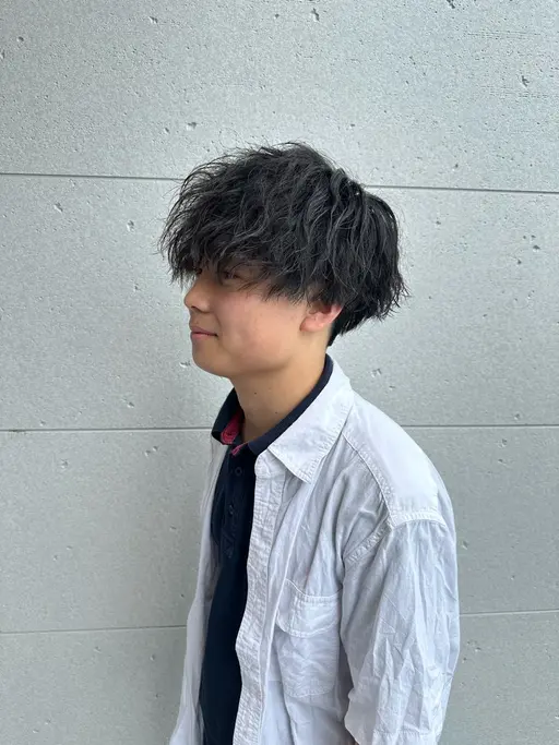 【人気ナンバーワン!】メンズカット➕パーマ➕トリートメント!