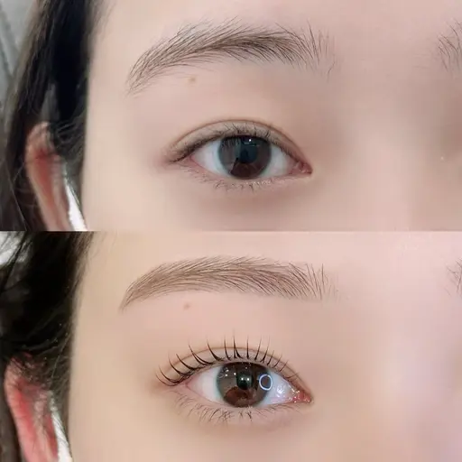 まつ毛パーマ研修モデル(上まつ毛パーマ)