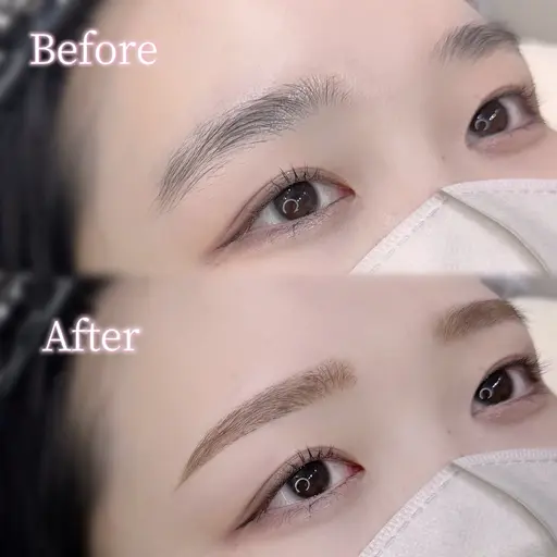 【歴3年以上スタッフが対応】美眉スタイリングwax＋カラーリング 【お目元撮影OKの方限定】アイブロウスタイリング