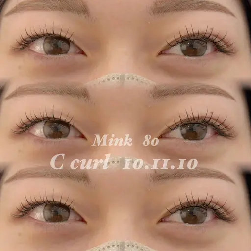 【本日23日当日予約限定！】ミンクエクステ黒80本🦢2,000円→【半額1,000円‼】🤍⚠️お直し不可