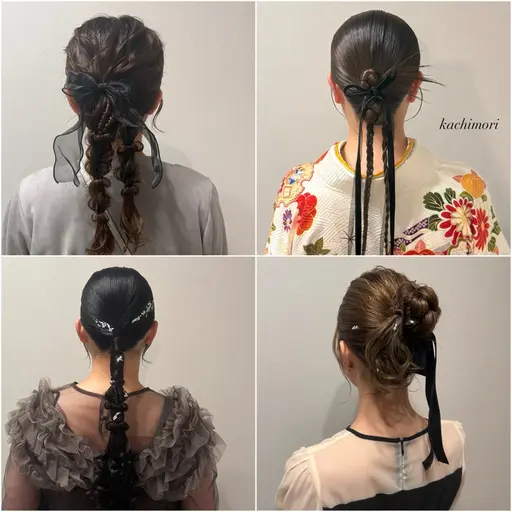 似合わせヘアアレンジ🫧