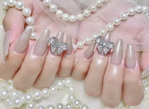 ❤️オフ無しチップ長さ出しワンカラーorマグネット+限定パーツ2個まで(カラー追加する場合+¥500)