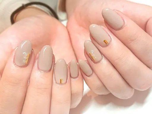 ネイル人気No.1【-hand-オフあり】【カラーチャートから選択】ワンカラー/グラデ/ラメグラ (パーツ別途料金)