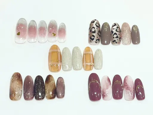 🌈ネイル【オフなし】定額デザイン60分コース