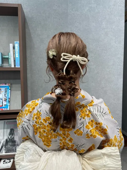 浴衣お着付け🌷