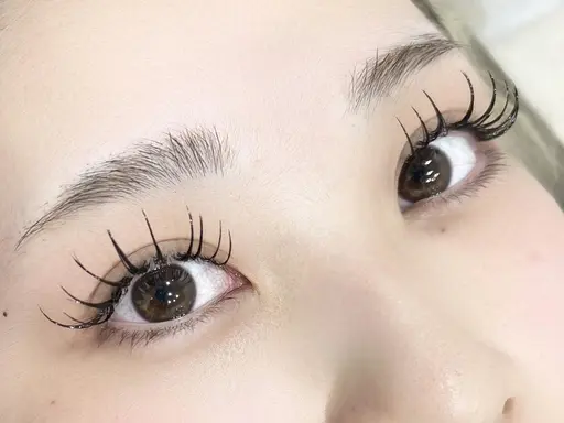 束感マツエク🤩120束3Dボリュームラッシュ★コーティング仕上げオフ無料