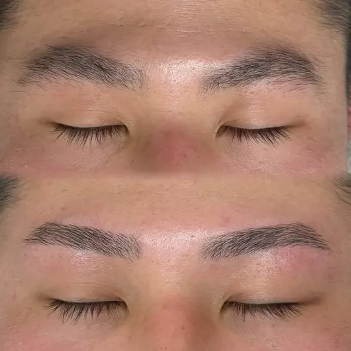眉カット、眉毛脱毛
