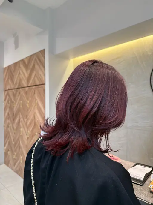 カラー(暖色系のカラー限定)＋Aujua2stepトリートメント