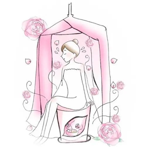 【初回体験コース】ローズ蒸しテント 30分お試し 薔薇150本分🌹✨ 妊活・婦人科系お悩みに!