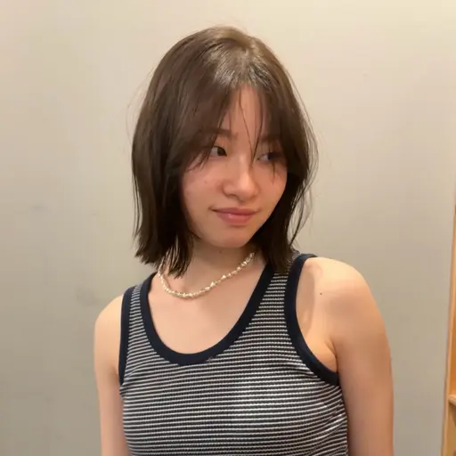 透明感アッシュカラー+スペシャルトリートメント☁️🪽🐈‍⬛［オリーブベージュ/グレージュ］