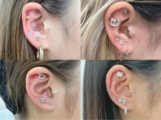 💍💎【SNSで話題!!】流行りの耳つぼジュエリー片耳6個まで¥3500💍💎