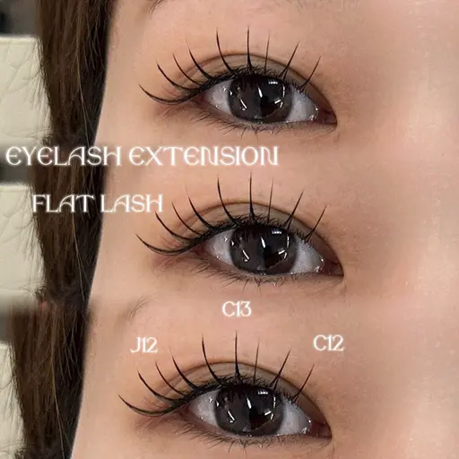 【ご新規様】お付け足しにオススメ🌿​〜​60本フラットラッシュ[亀戸・錦糸町]