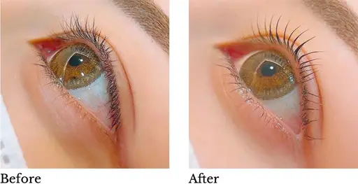 1月20日　14時30分　まつ毛パーマ練習モデル