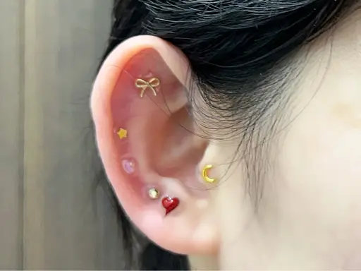 SNSで話題⭐️耳ツボジュエリー💎10粒¥2800