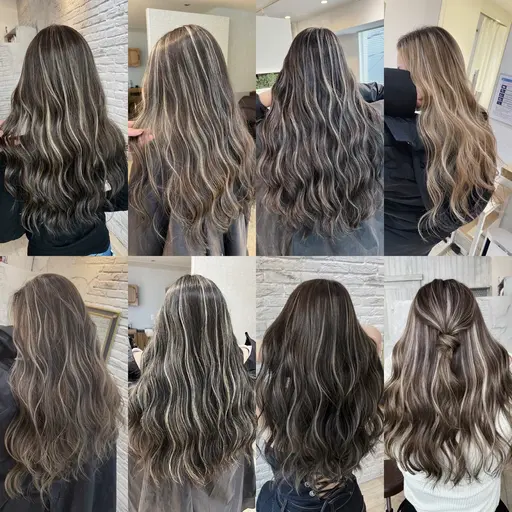 ✨人気NO1 ✨外国人風3D ハイライトカラー＆ダメージ補修トリートメント