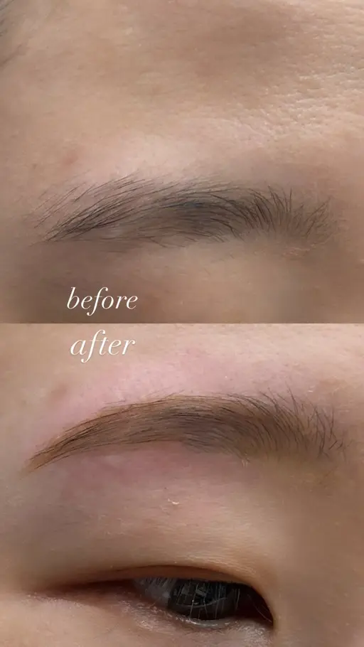 🪸すっぴん美眉🪸WAX+ブロウリフト【眉メイク込】