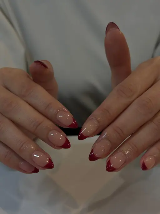 【1/9 1名様限定】 hand bordeaux french✨（オフあり）