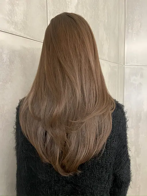 🤍ロング限定🤍明るめ♡ベージュ・ブラウンカラーモデル🧸