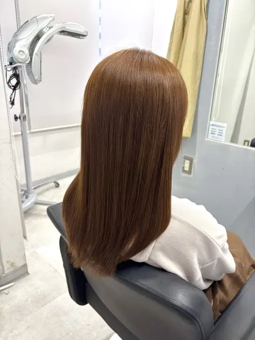 🦊王道モテ暖色カラー🦊【ブリーチなし】　カット➕カラー➕1stepトリートメント🧴🫧