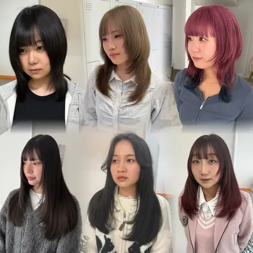 モデル様限定🫧レイヤーカット、韓国スタイル🌱（写真撮影可能な方）※シャンプーブロー込みその他の日にちはご相談ください