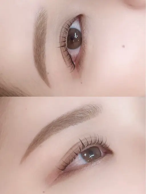 【女性専用サロン】美眉毛ワックス脱毛！しっかり間引きや冷やしメイク付。Google口コミを１週間以内可能な方。