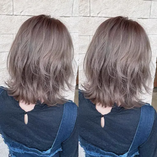 🌈平日限定🌈【ブリーチ込】💫デザインカラー＋似合わせカット✂️＋補修トリートメント🍀