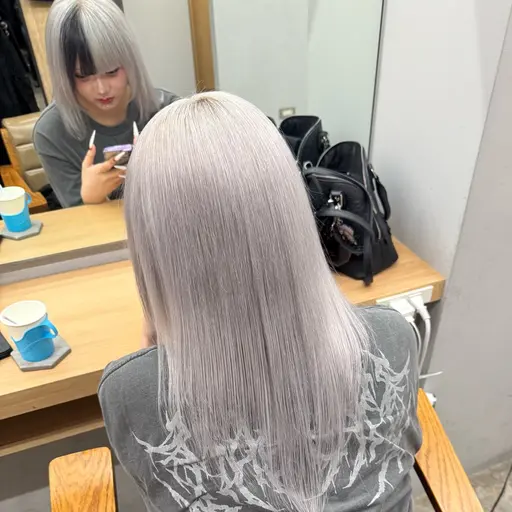 【ご新規限定】前頭ケアエフェクトブリーチ+カラー ※リタッチもこちらで