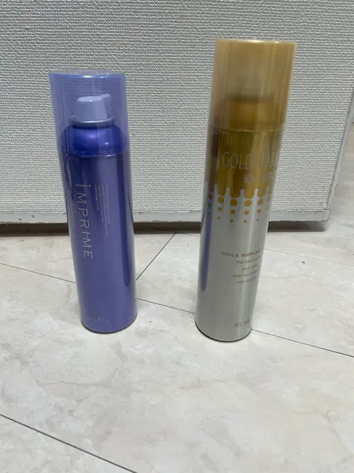 メンズカット、カラー炭酸シャンプー🧴おせきで軽くマッサージ💆