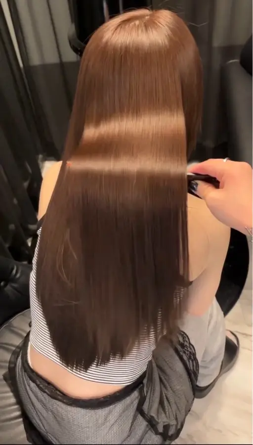 💈3/2 14:00~限定😳‼️特別価格‼️😳💙🩵トーンアップ似合わせ艶透明感カラー💙【寒色系💠🩵】