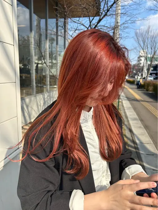 【🈹31日限定】カット➕潤艶カラー➕3 step treatment