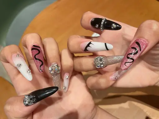 チップ長さ出し持ち込みデザイン オフなし