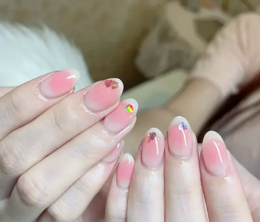 【ハンド】☆当店人気NO.1☆ワンホンチークネイル6080￥🩷新規ソフトジェルオフ無料🩷