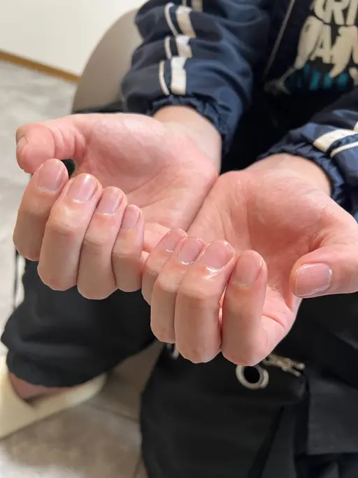 【ビジネス向け】men'sハンドネイルケア（お爪の形成/甘皮ケア/磨き艶出し）