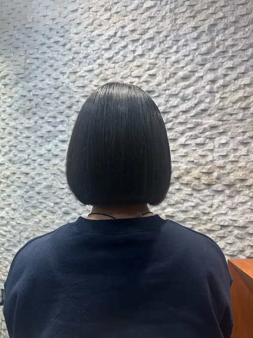 ボブカットモデル様　シャンプー＋ブロー付❣️