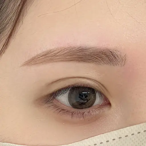 【骨格診断アイブロウWAX】間引き&メイク付