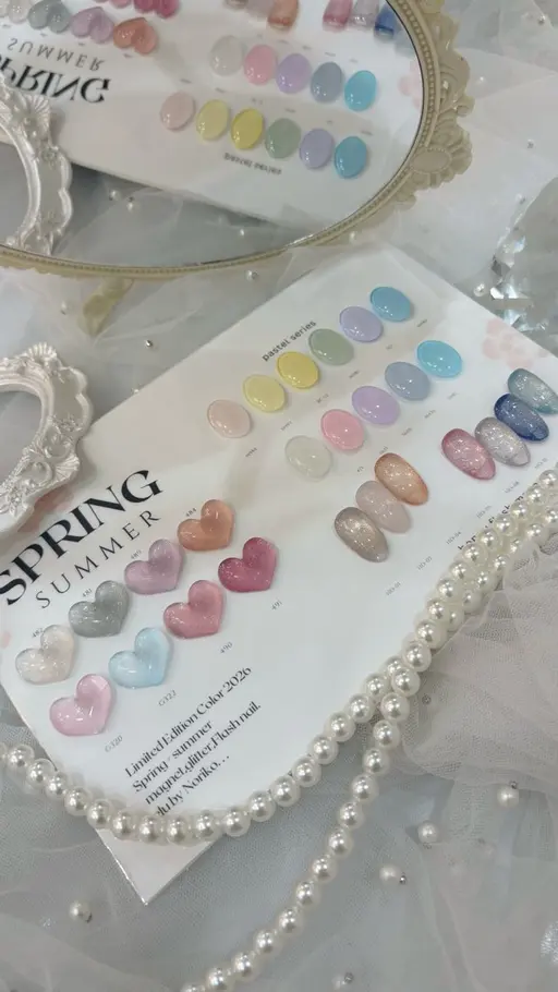 🎀【オフ有】スキンカラーベース付きパステルフレンチ（画像のPastel seriesからお選びください）