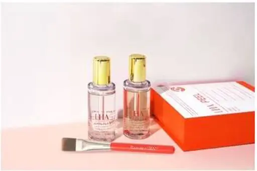 韓国肌管理【ララピール】¥8500水光ツヤ肌